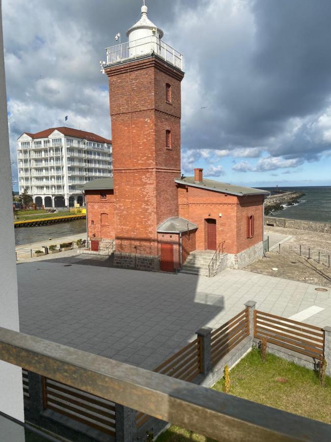 Apartament Blekitny Przy Latarni Ujście-Darłowskie 외부 사진