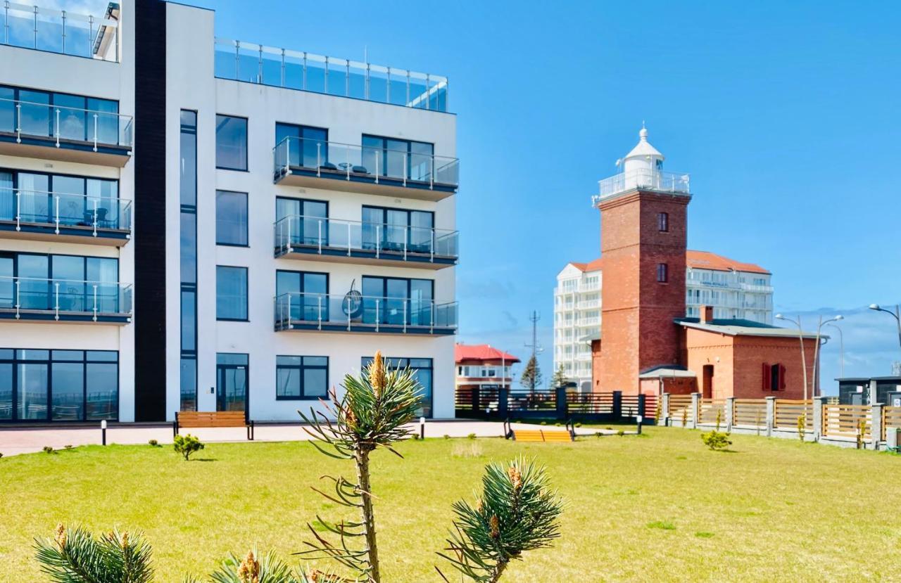 Apartament Blekitny Przy Latarni Ujście-Darłowskie 외부 사진