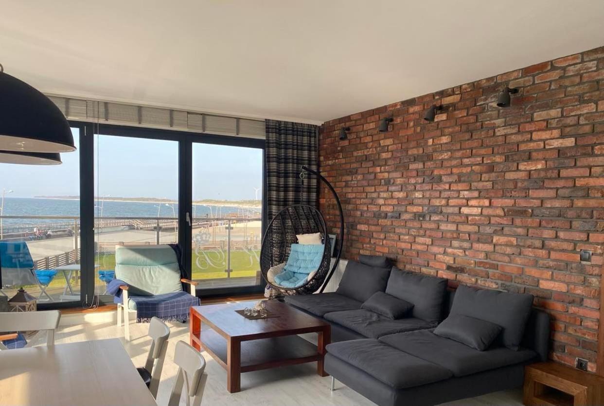 Apartament Blekitny Przy Latarni Ujście-Darłowskie 외부 사진